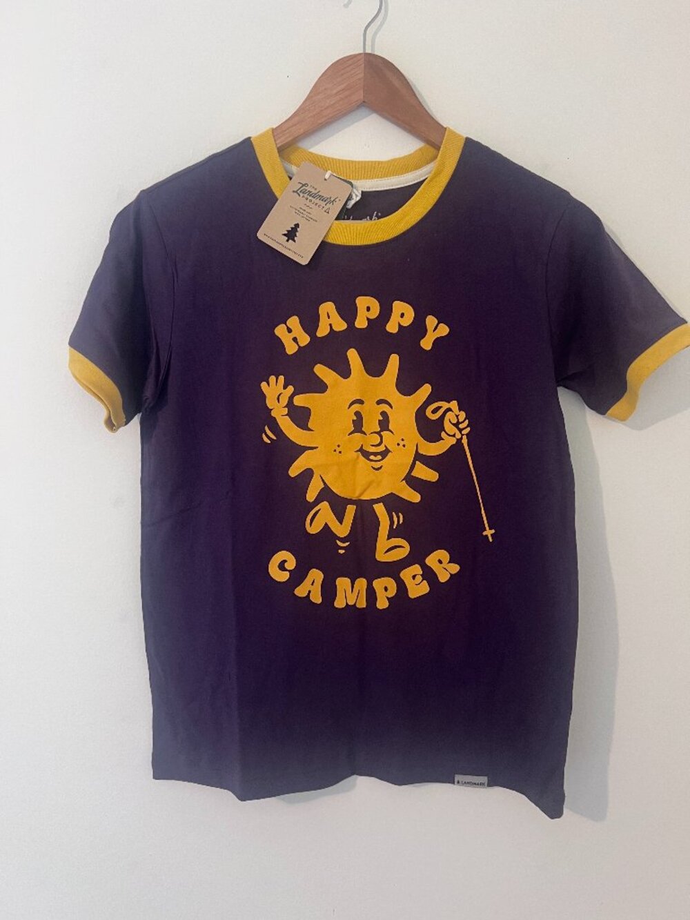 NWT Youth The Landmark Project Happy Camper Tee Unisex